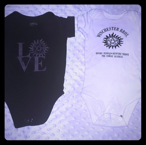 Other - 2 Supernatural themed Onsies